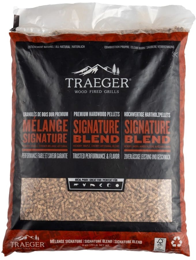 Traeger Fsc - Signature Blend Pellets 9 Kg Bag
