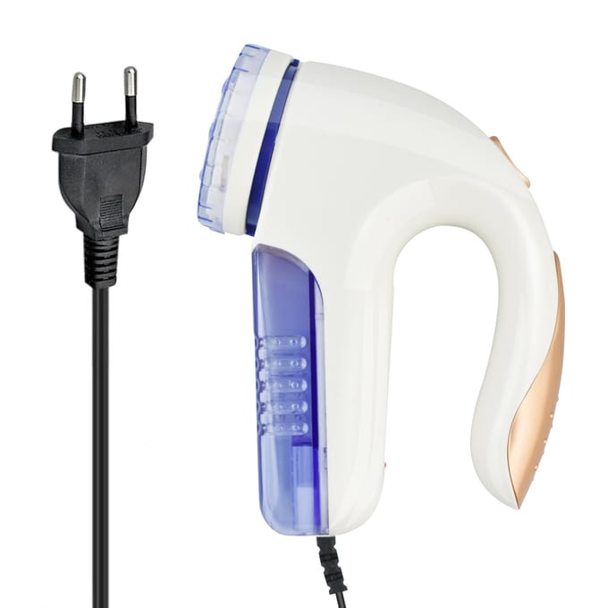 Dissolvant de peluches électrique, rasoir à pilules en tissu Portable et défuzzer efficace pour pull avec EU Plug white