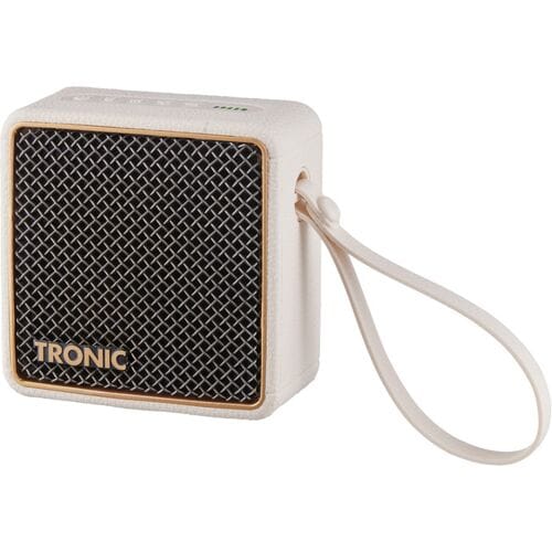 TRONIC Bluetooth-speaker, retro, waterdicht IPX7 (Beige)