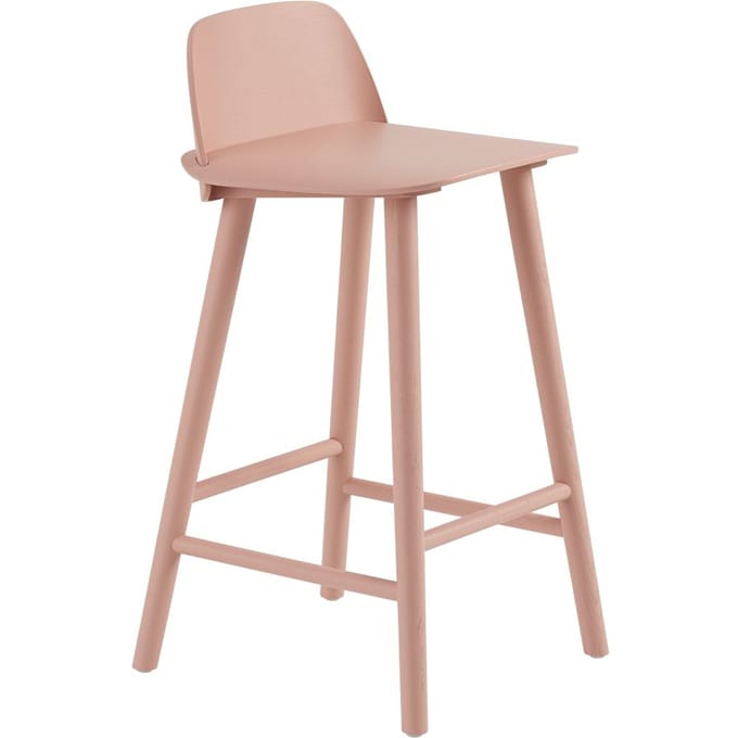 Muuto Nerd barkruk - tan rose - laag