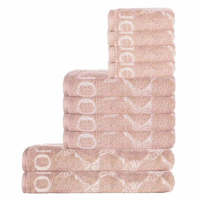 JOOP! Handdoek Een maat, 50x100 Set van 10