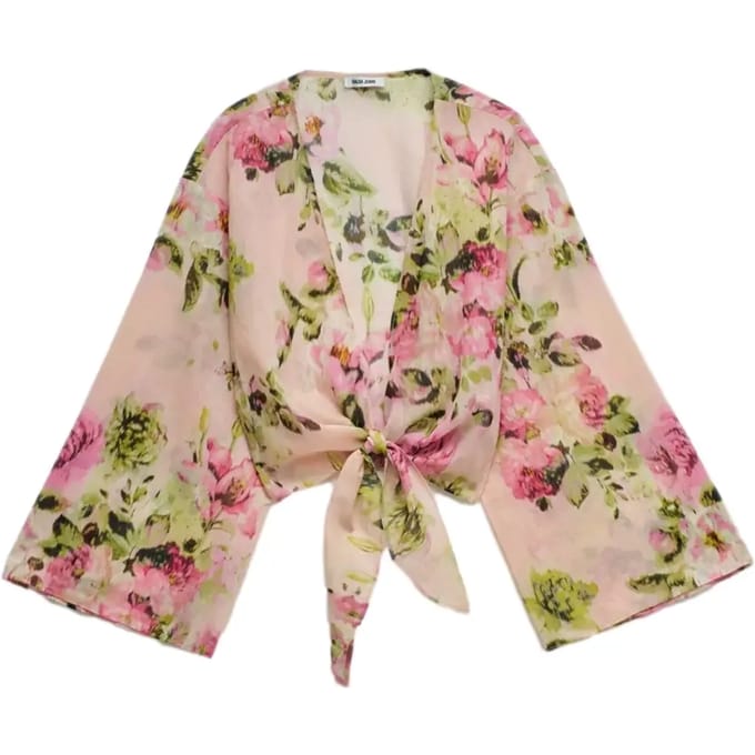 Blouse met strik aan de voorkant dames Salsa Jeans