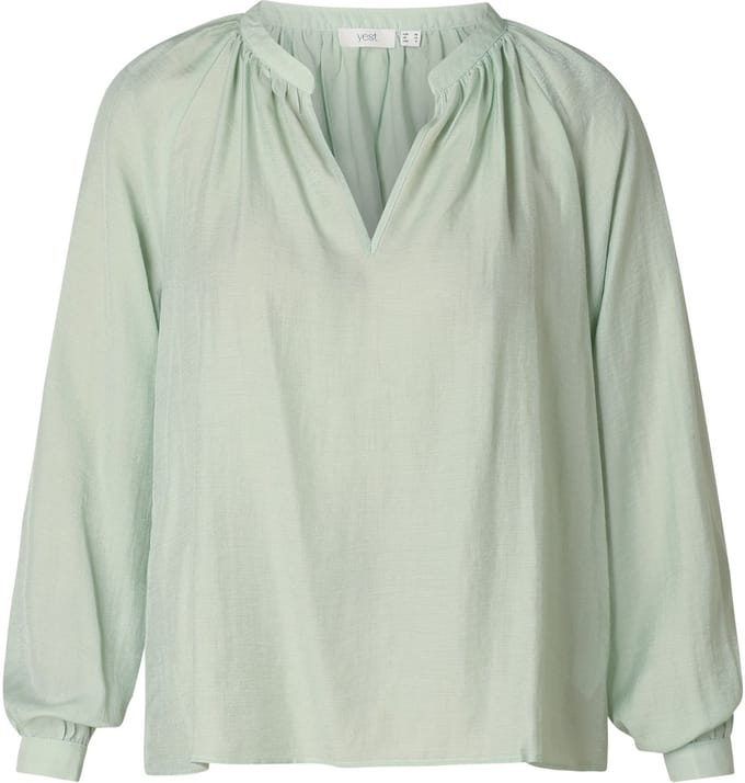 YEST Safae Essential Tops - Pastel Green - maat 46