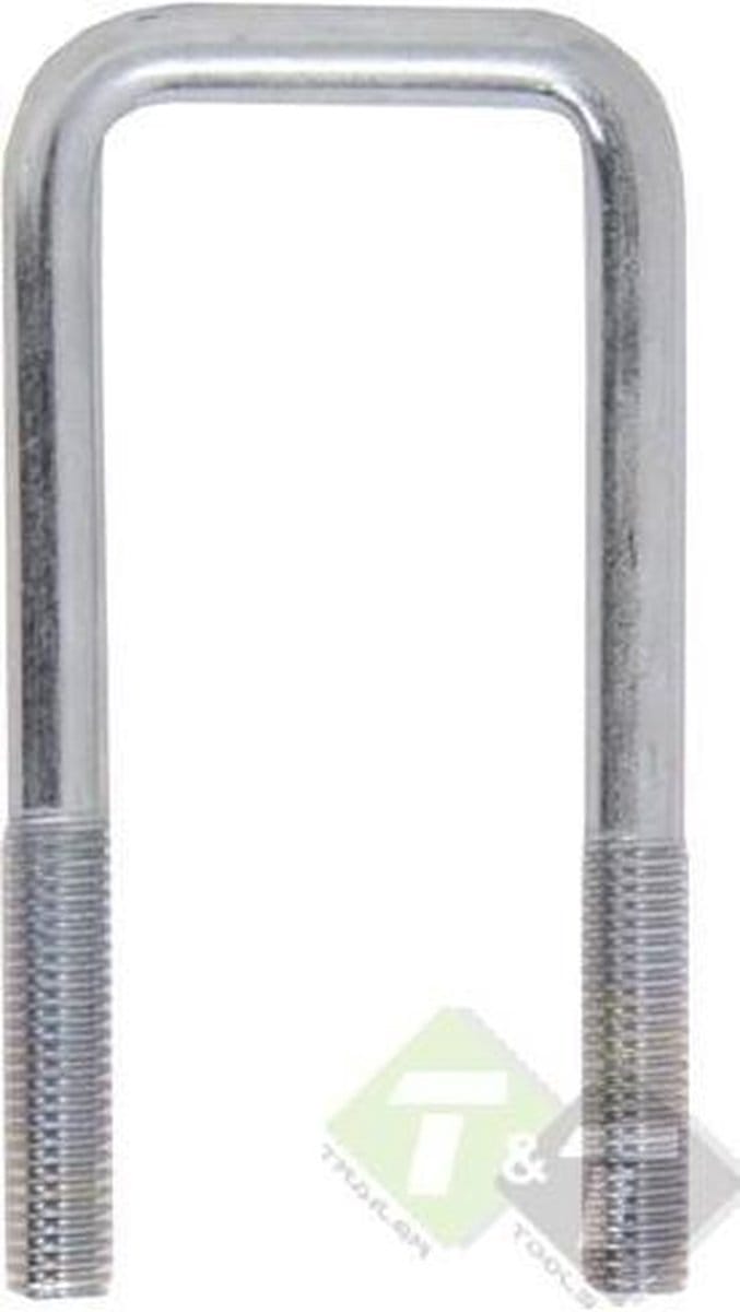 43mm x 140mm U bout - u beugel - kokerklem