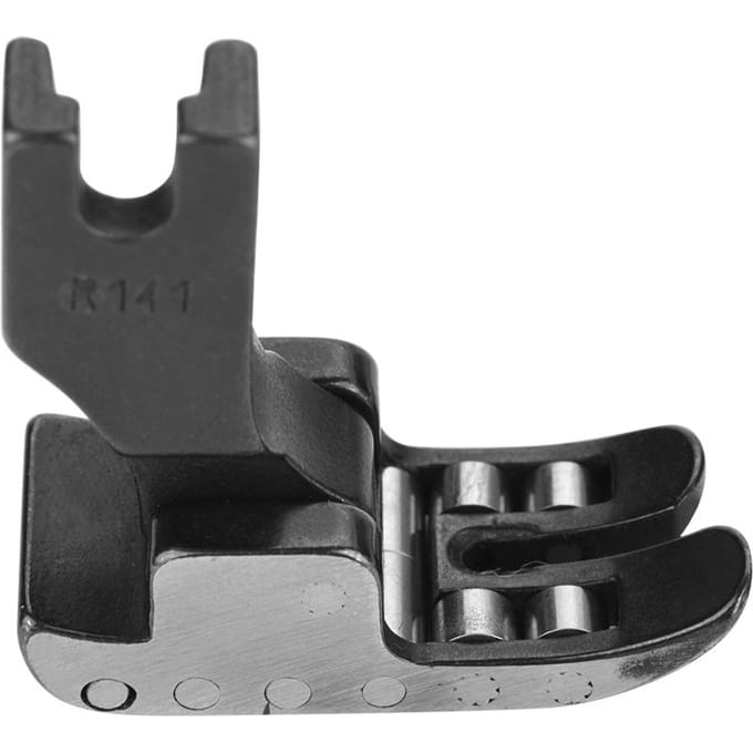 Zwarte R141 Roller Stalen Persvoet Industriële Naaimachine Accessoires 12 Lagers gray