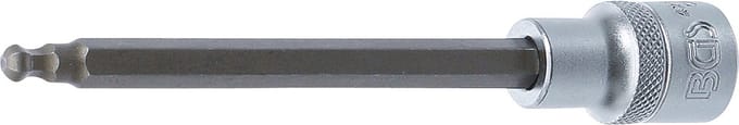 BGS Dopsleutelbit - lengte 140 mm - 1/2 - binnenzeskant met kogelkop 6 mm