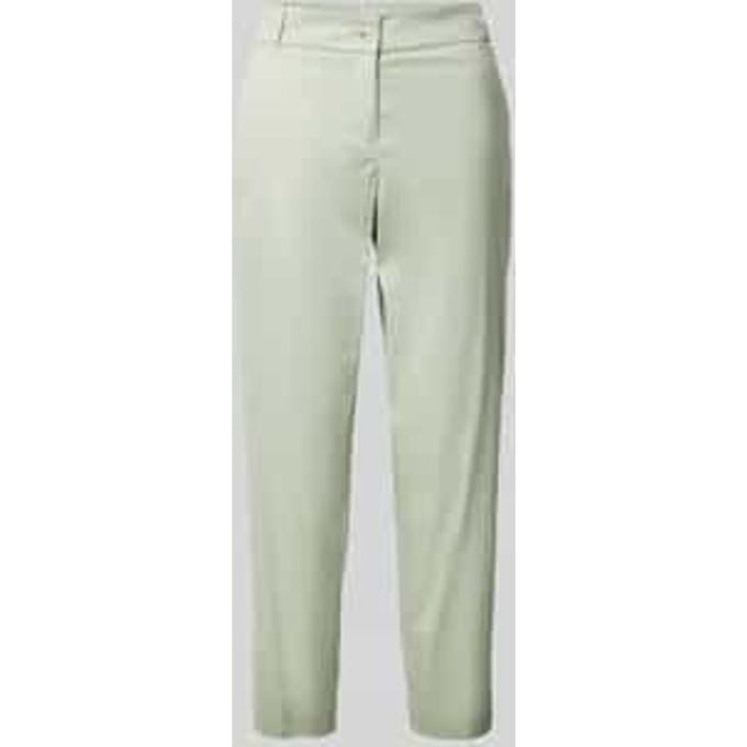 Tapered fit chino met verkort model