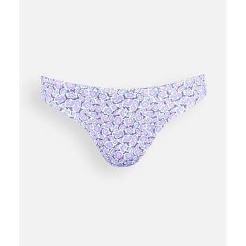 Bikini Oxbow Bedrukte, geplooide slips MARGUERITE