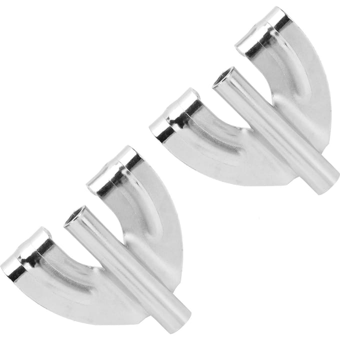 2 Stuks Trommelklauw Haak IJzeren Ondersteunende Spanstangen Instrument Vervangingsaccessoires white