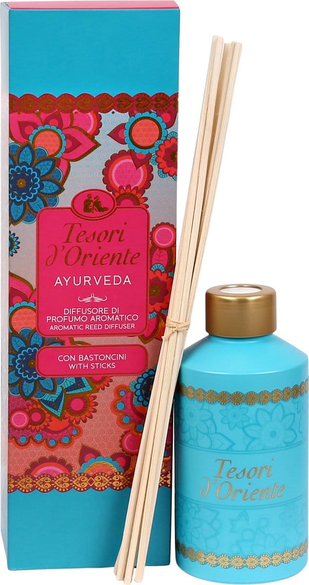 Tesori d'Oriente Ayurveda geurstokjes, diffuser 200 ml