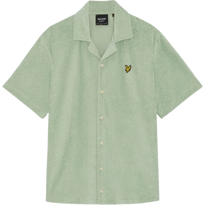 Lyle and Scott Lyle&scott honeycomb korte mouw overhemden sw2407v