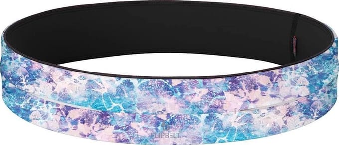 Flipbelt Zipper Ocean Bloom - Running belt - Hardloopriem - XL
