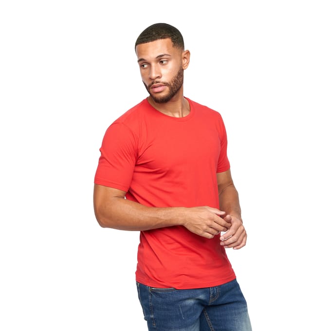 Duck and Cover Heren Errington T-Shirt (5-pack) (Veelkleurig)