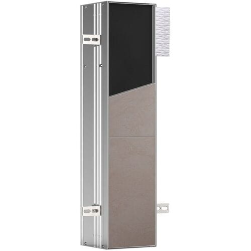 Emco asis Module Plus WC module - concealed model 15.4 x 65.8 cm, door hinge left 975611006