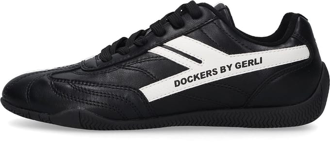 Dockers by Gerli Dames Sneaker Veterschoen 57JM201-610-150 Zwart
