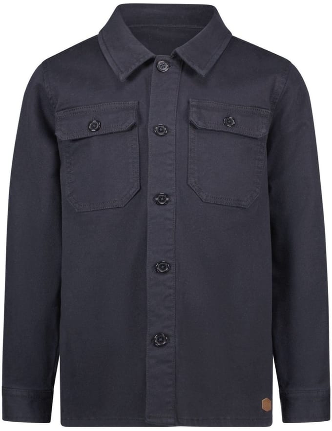 Like Flo winter twill blouse jongens - navy blauw - Change