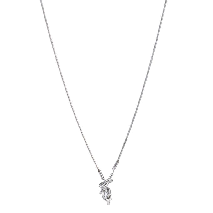 Go Dutch Label Collier knotted Y Zilver
