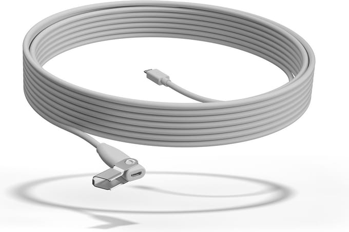 Logitech Rally Mic Pod Extension Cable - Mikrofonverlängerungskabel Microfoonkabel Logitech