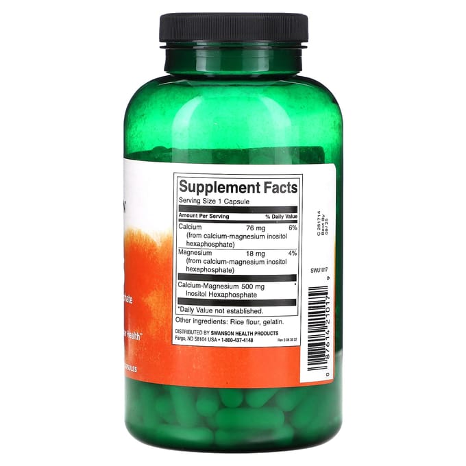 Ip-6, 500Mg, 240 Capsules