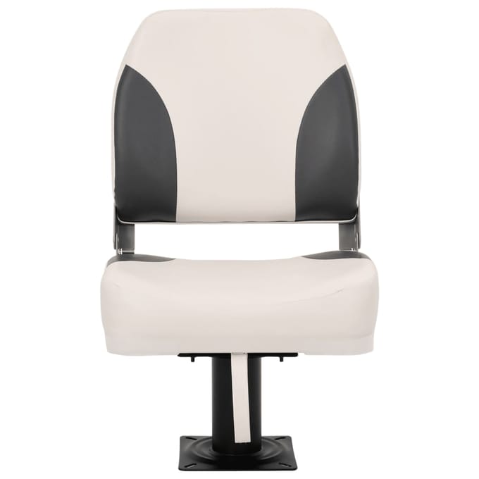 vidaXL - Bootstoel - met - poot - 360° - draaibaar