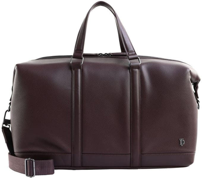 Ted Baker reistas Paiden Pebbled PU Holdall Oxblood donkerpaars