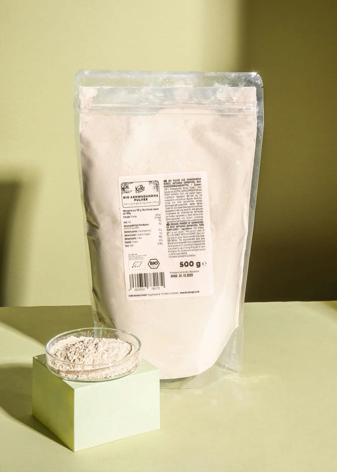 Bio ashwagandhapoeder 500 g