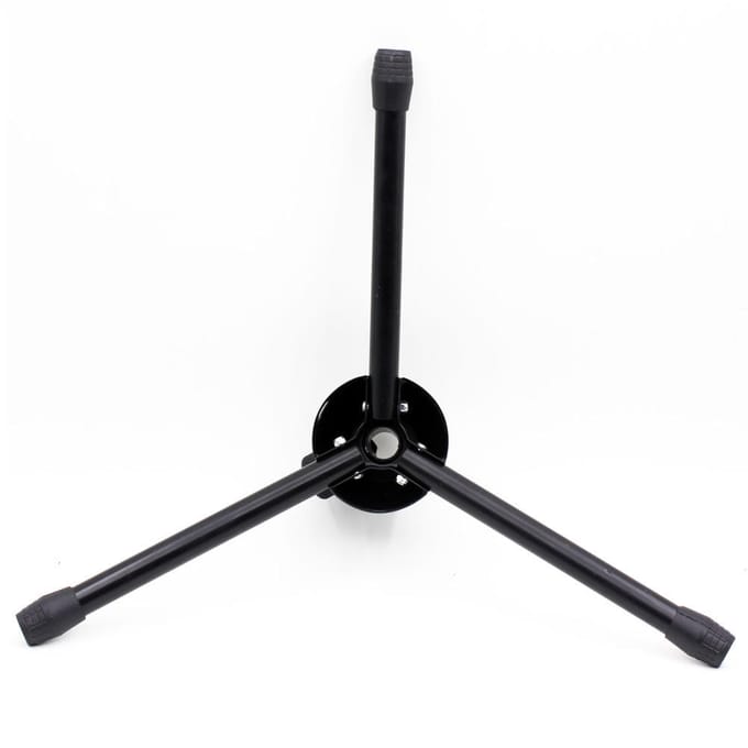 Support de trépied support jambe en métal détachable Portable pliable pour Saxophone Tenor/Alto gray