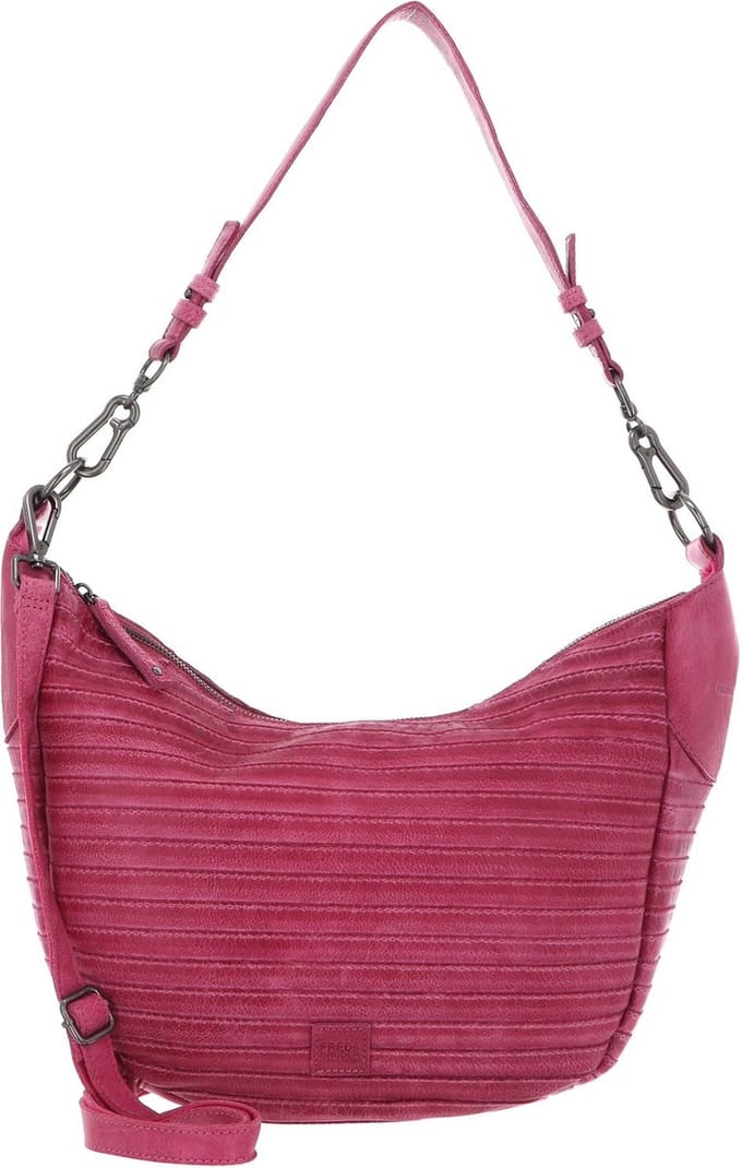 FREDsBRUDER Leren Schoudertas Flowow Shoulderbag Pink Roze