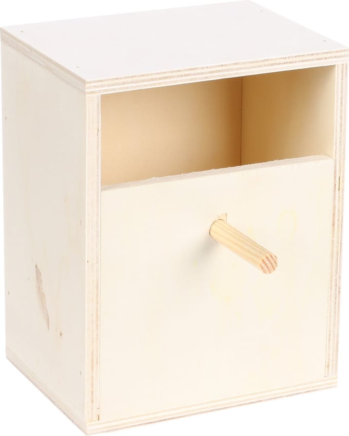 Vogelnestkastje Exoten Open - Bruin - 12.5 x 9.5 x 16 cm