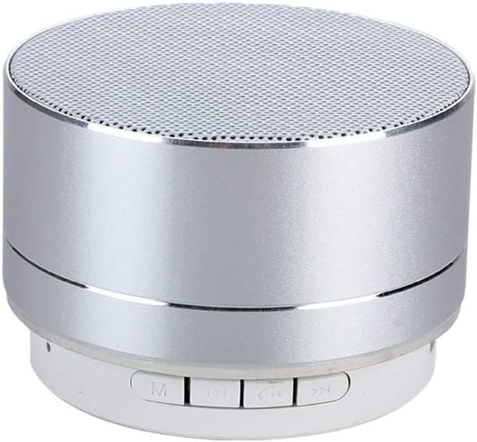 Mini Bluetooth Luidspreker - Draagbare Speaker - Muziek Luisteren - Krachtige Compatibiliteit - 5 Inch Woofer - Wit
