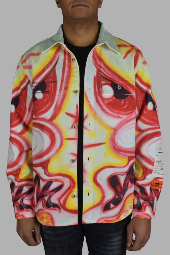 Heron Preston Veelkleurig spijkerjack Veelkleurig