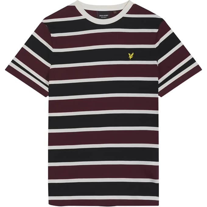 Gestreept T-shirt Lyle & Scott