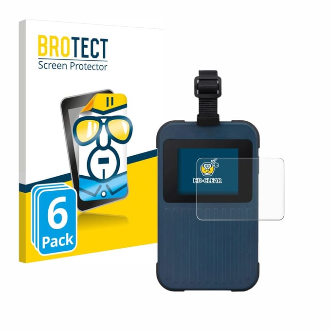 BROTECT - Screenprotector voor Acer Enduro Connect M3 - Folie Beschermfolie transparant 6 Stuks