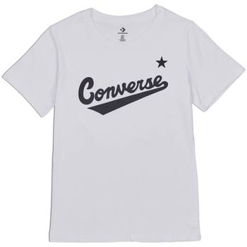 T-shirt Korte Mouw Converse Scripted Wordmark Tee