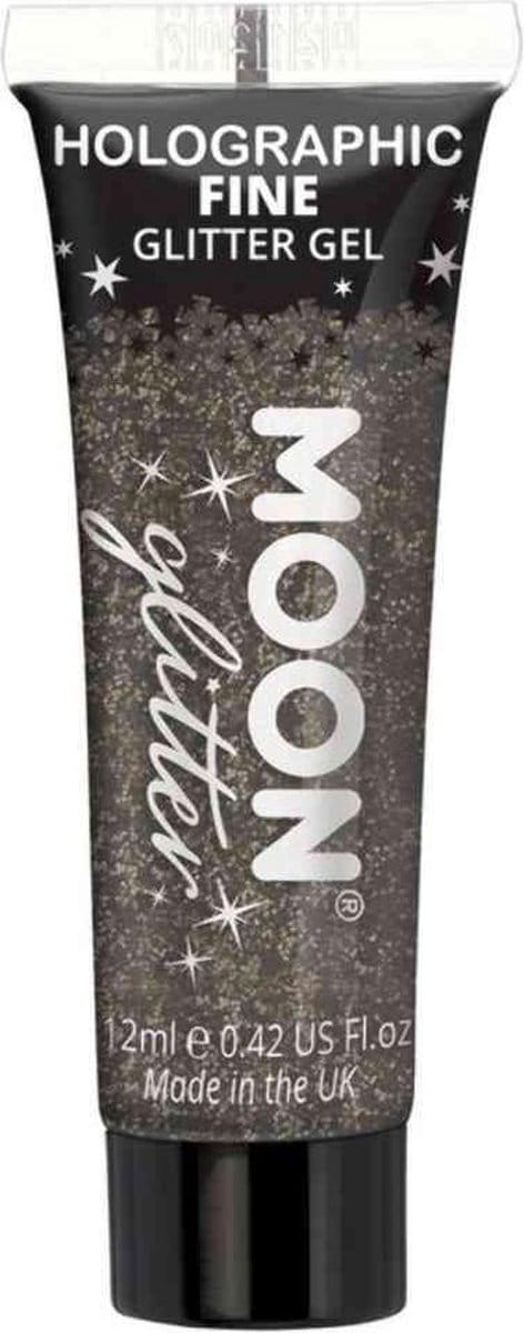 Moonglow - Face & Body Gel - Holographic Zwart