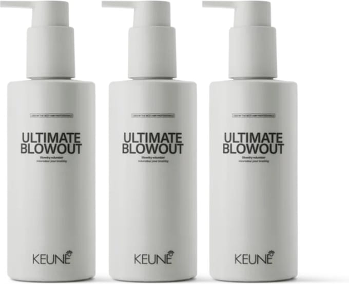3 stuks - Keune - Ultimate Blowout - Blowdry Volumizer 200 ml