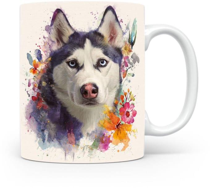 Beker Siberische Husky