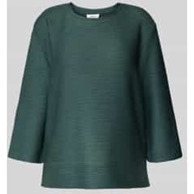 Relaxed fit sweatshirt met structuurmotief