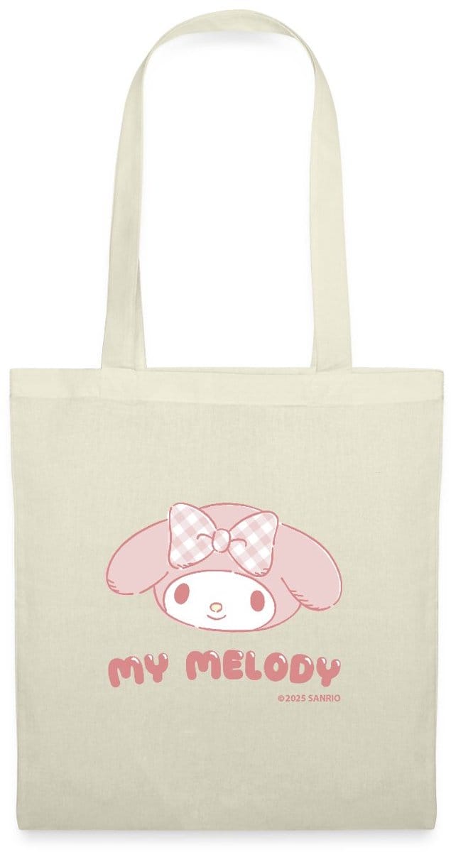 My Melody Portret met tekst Tas Van Stof Schoudertas