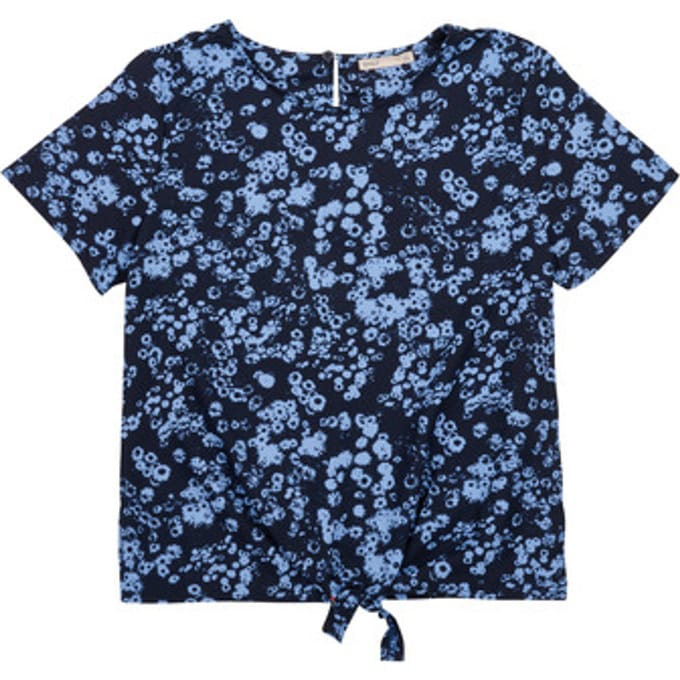 Only  Blouse KOGLINO S/S KNOT TOP CP PTM