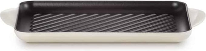 Le Creuset Signature Grillplaat, 32x22cm Meringue