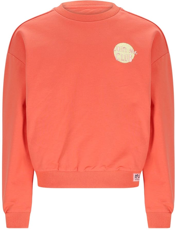 NONO - Konono Sweater Join the Club - Orange Coral - Maat 110
