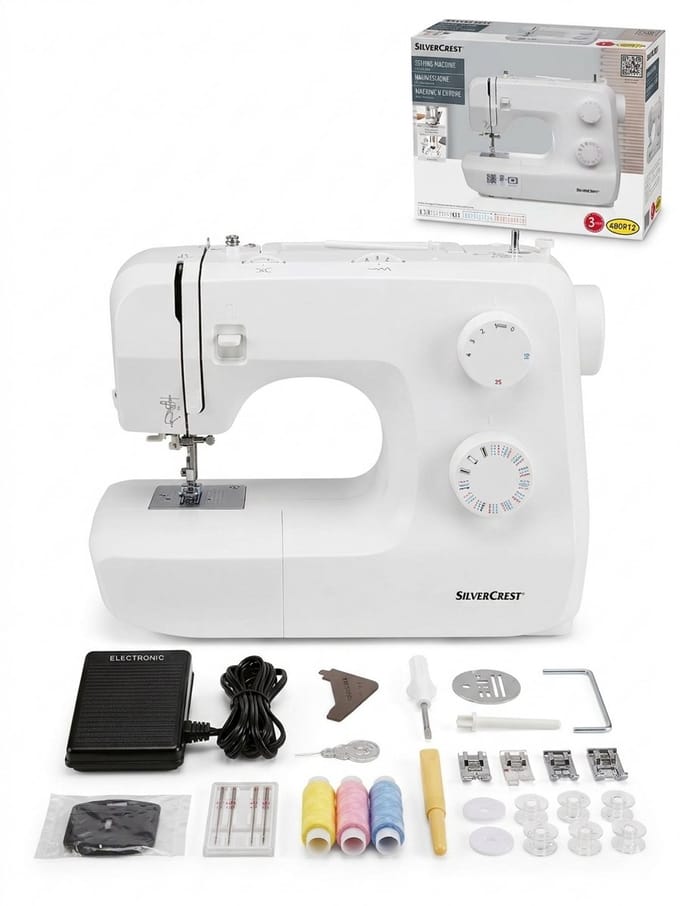 Silvercrest Naaimachine 33 Functies LED naailampje