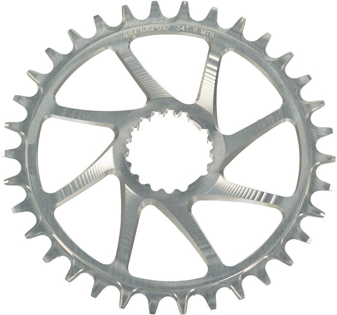 Garbaruk Cannondale Hollowgram Round Kettingblad Zilver 34t