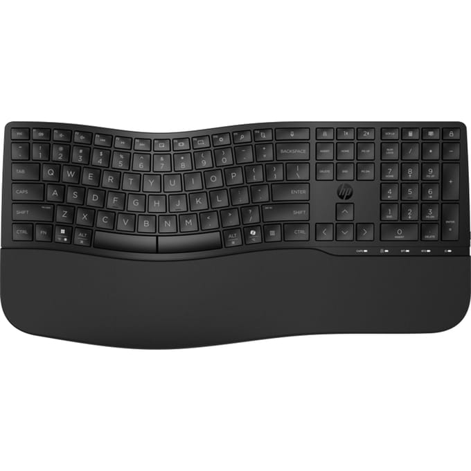 HP 680 Comfort - Draadloos Toetsenbord - Microsoft Copilot Ai toets - Qwerty - Zwart