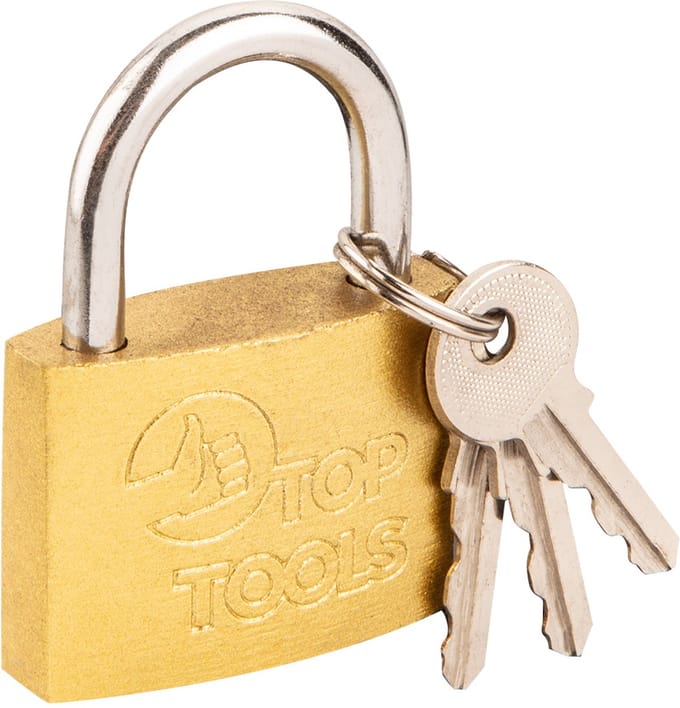 Grupa Topex - Hangslot - 50 mm - 2 Sleutels