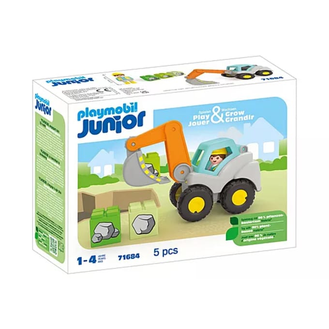Graafmachine auto spelletjes Playmobil