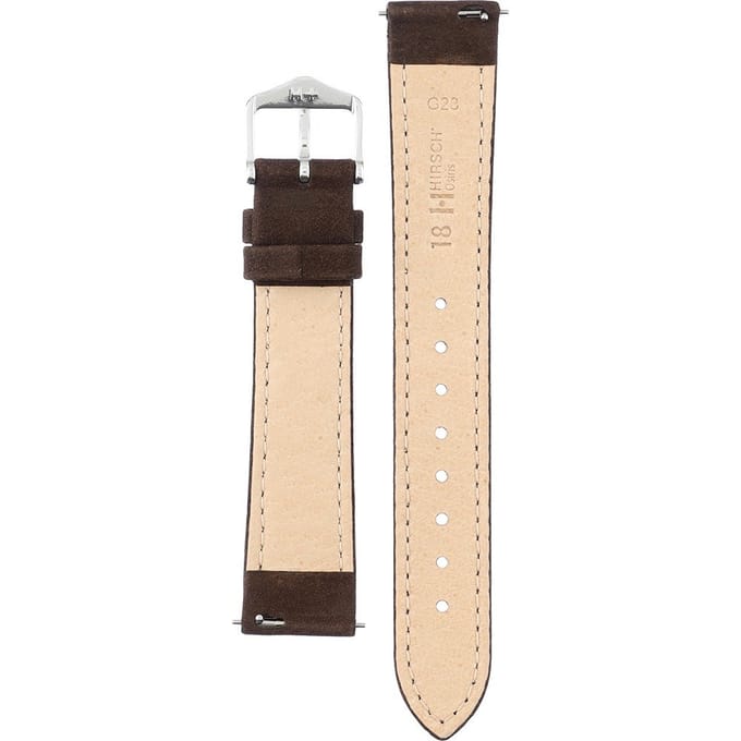 Hirsch 03433010-2-18 Osiris Nubuck Horlogeband
