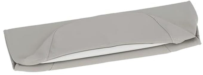 Glad Lichtgrijze Stoelbekleding voor Korte Stoel - Perfect voor Simson en SR4-2