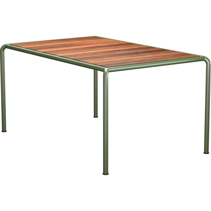 HOUE AVANTI eettafel 153 x 98 cm - thermo as - olive green